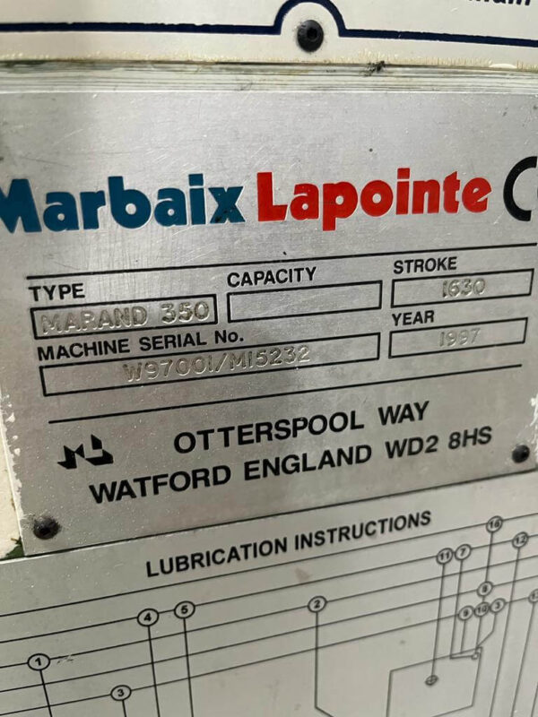 SPLINE ROLLER ANDERSON COOK MARAND 350 - Image 13