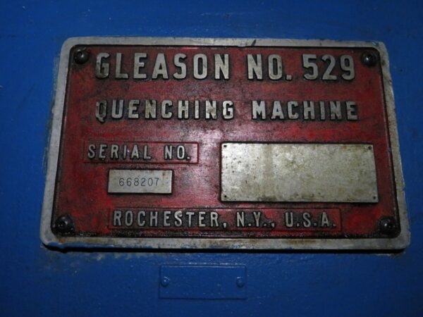 QUENCHING PRESS 529 GLEASON - Image 6