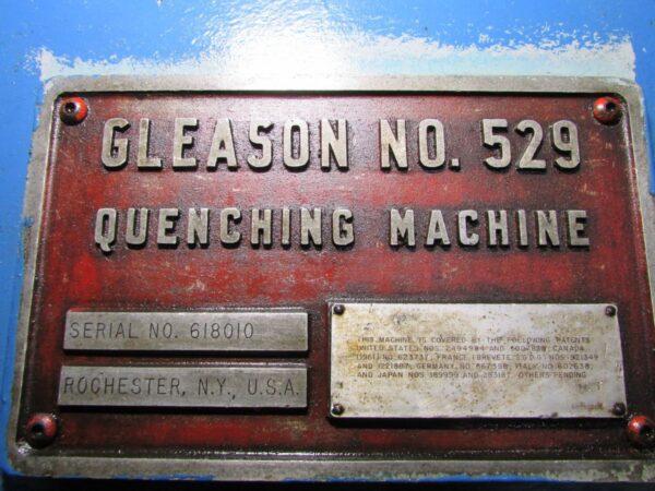 QUENCHING PRESS 529 GLEASON - Image 13