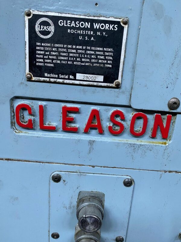 STATE BEVEL GENERATOR GLEASON 102 - Image 4
