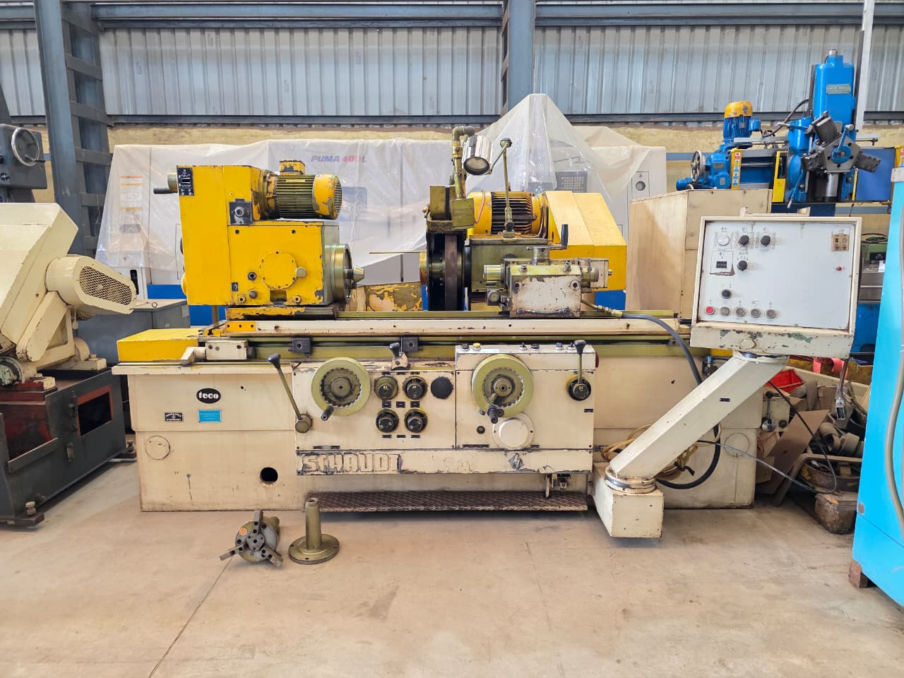 SCHAUDT A501N X 1000 CYLINDRICAL GRINDING MACHINE