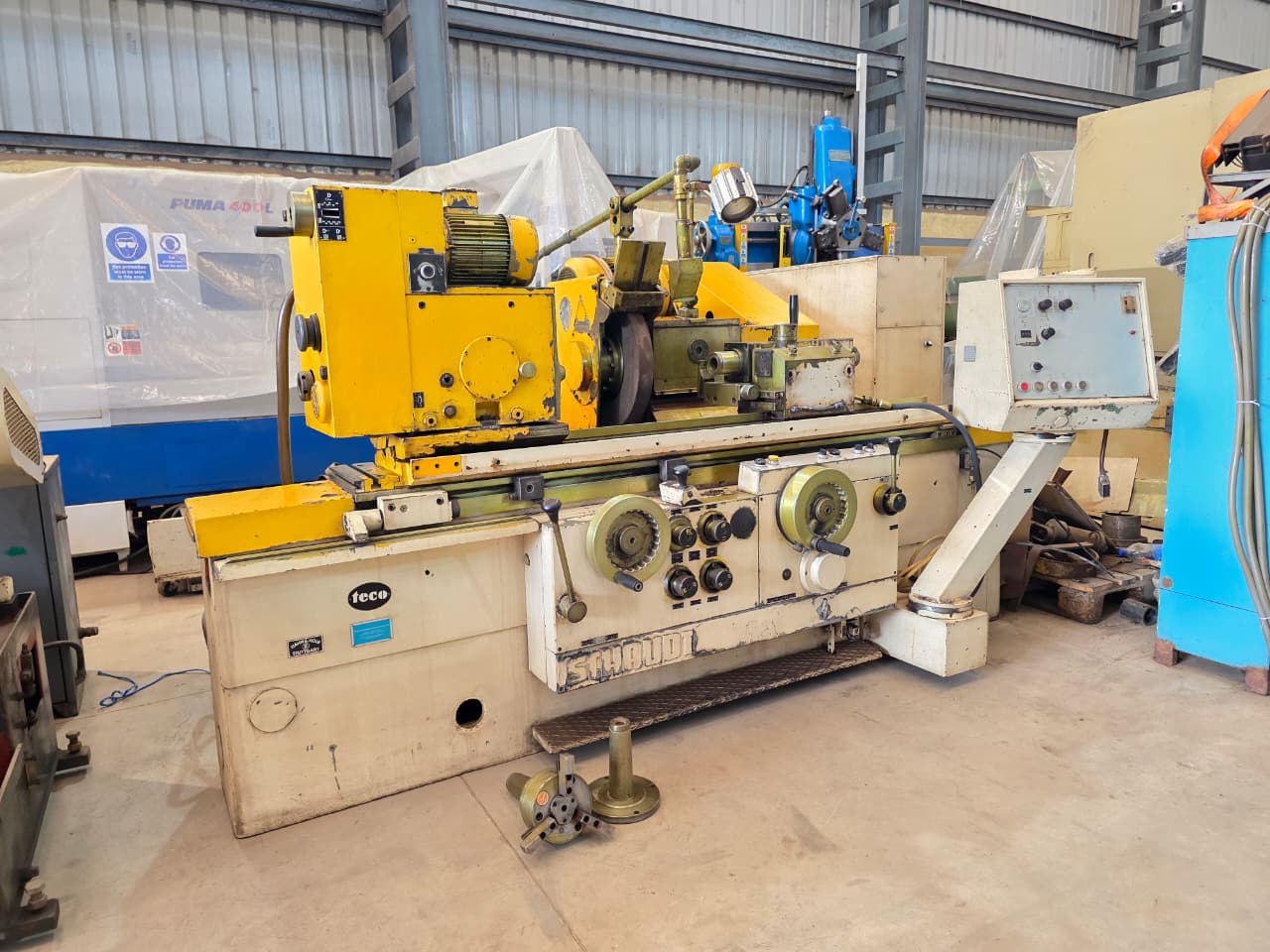 SCHAUDT A501N X 1000 CYLINDRICAL GRINDING MACHINE - Image 5