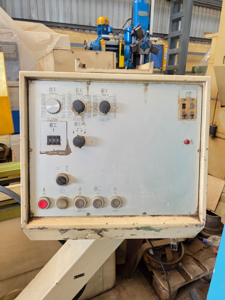 SCHAUDT A501N X 1000 CYLINDRICAL GRINDING MACHINE - Image 6